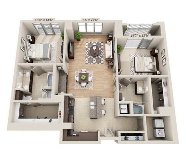 Floorplan N floor plan